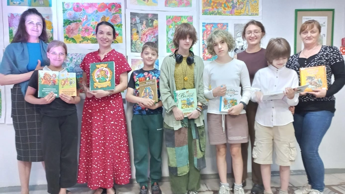 Открытие выставки иллюстраций любимой детской книги