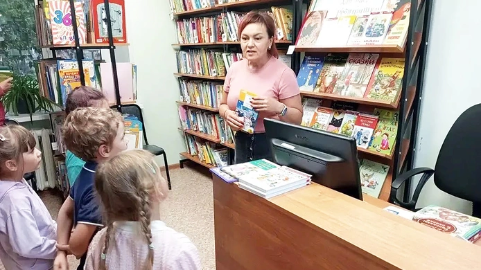 Семейная экскурсия в Библиотеку